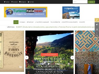 Screenshot sito: Turismoitalianews.it
