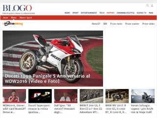 Screenshot sito: Motoblog.it