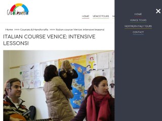 Screenshot sito: VivoVenetia