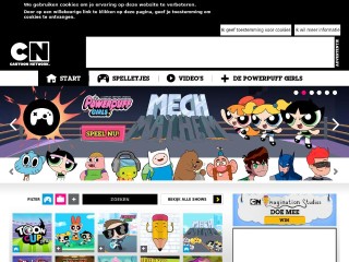 Screenshot sito: CartoonNetwork.com