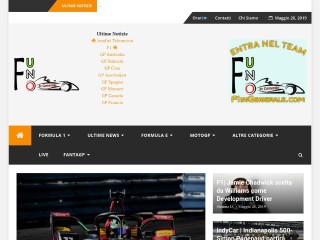 Screenshot sito: F1ingenerale.com
