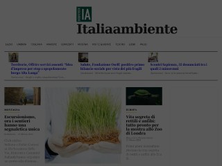 Screenshot sito: ItaliaAmbiente