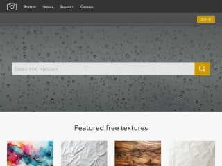Screenshot sito: Free Stock Textures