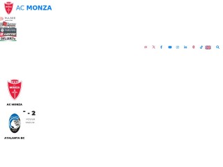 Screenshot sito: Monza