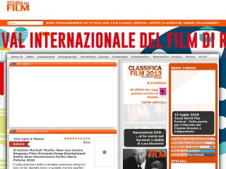 Screenshot sito: Storiadeifilm.it