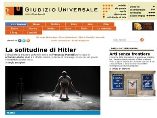 Screenshot sito: Giudizio Universale