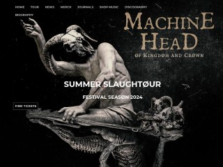 Screenshot sito: Machine Head