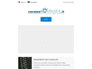 Screenshot sito: Vacanza Rovinata