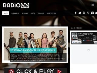 Screenshot sito: Radio DoppioZero