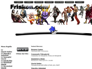 Screenshot sito: Friskon.com