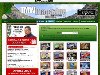 Screenshot sito: TMW Magazine