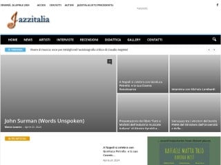 Screenshot sito: Jazzitalia.net
