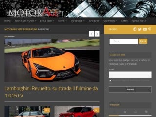Screenshot sito: Motorage