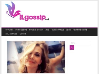 Screenshot sito: IlGossip.net