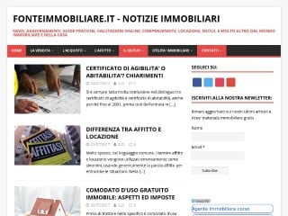 Screenshot sito: Fonteimmobiliare.it