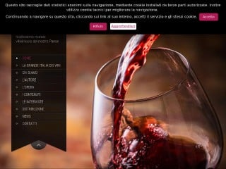 Screenshot sito: La Grande Italia Dei Vini