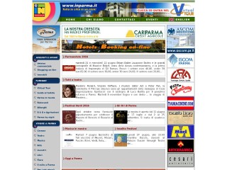 Screenshot sito: InParma.it
