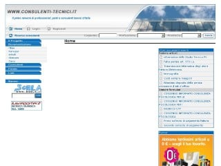 Screenshot sito: Consulenti-tecnici.it
