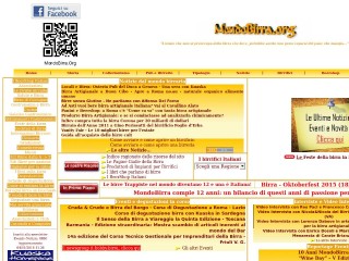 Screenshot sito: Mondobirra.org