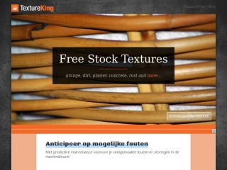 Screenshot sito: Texture King
