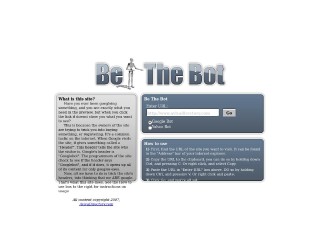 Be the bot