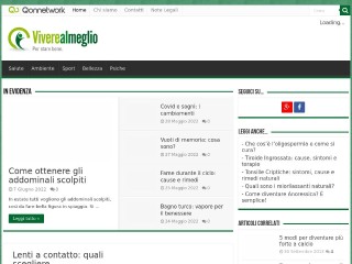 Screenshot sito: VivereAlMeglio.it