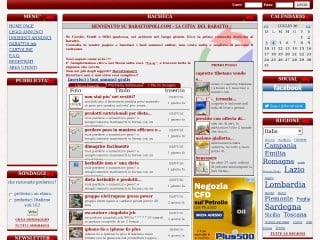Screenshot sito: Barattopoli.com