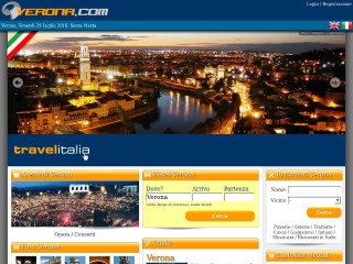 Screenshot sito: Verona.com