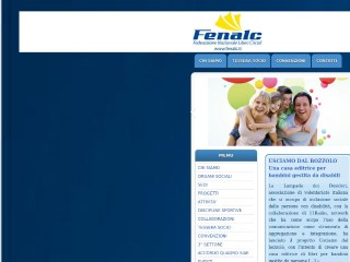 Screenshot sito: Fenalc