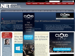 Screenshot sito: .Net Developers Journal