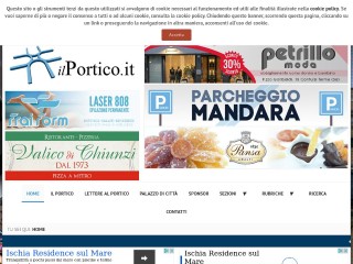 Screenshot sito: IlPortico.it