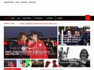 Screenshot sito: Formula Uno Web Magazine