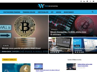 Screenshot sito: WebEconomia