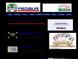 Screenshot sito: Fedibur.com