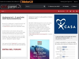 Screenshot sito: Autopareri.com