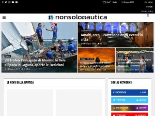 Screenshot sito: Non solo Nautica
