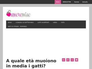 Screenshot sito: Amoremiao.it