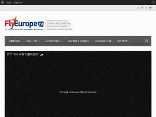 Screenshot sito: FlyEurope.TV