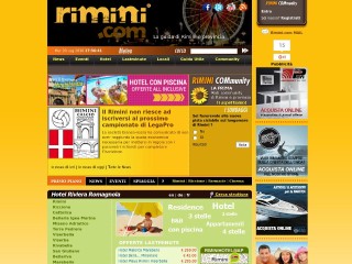 Screenshot sito: Rimini.com