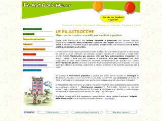 Screenshot sito: Filastrocche.net