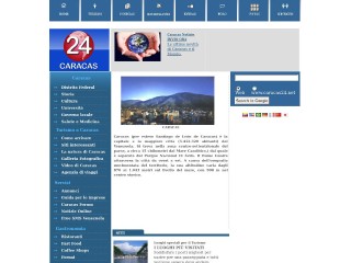 Screenshot sito: Caracas24.net