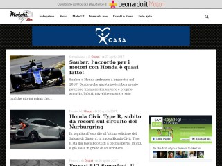Screenshot sito: Motorilive