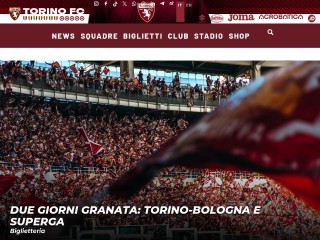 Screenshot sito: Torino