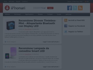 Screenshot sito: Iphonari.it