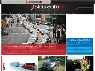 Screenshot sito: SicurAUTO.it