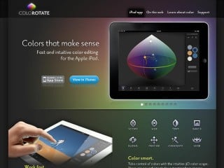 Screenshot sito: Colorotate.org