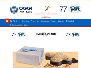 Screenshot sito: Edizioni Oggi