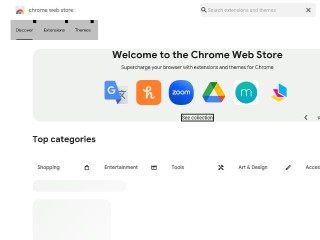 Screenshot sito: Chrome Web Store