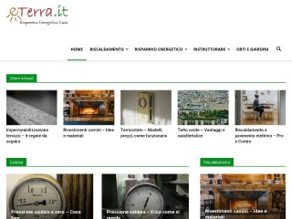 Screenshot sito: ETerra.it