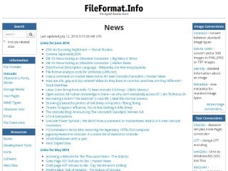 Fileformat.info